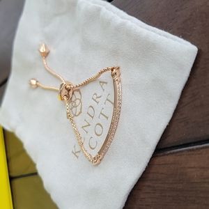 Kendra Scott Ott Adjustable Gold Chain Bracelet